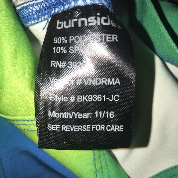 Burnside Board Short Swimsuit - Picture 6 of 6